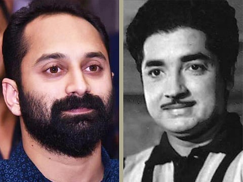 Fahadh Faasil and Prem Nazir