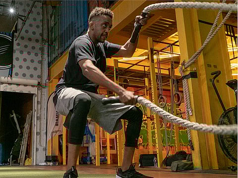 Omar Tom is participating in the Dubai Fitness Challenge following two kidney transplants