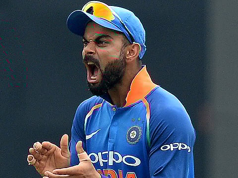Indian captain Virat Kohli.