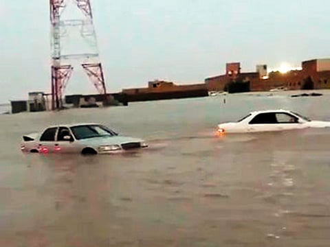 Region dealing with heavy rains, floods