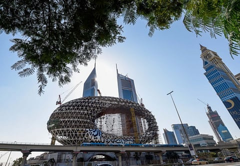 Last piece placed for Museum of the Future