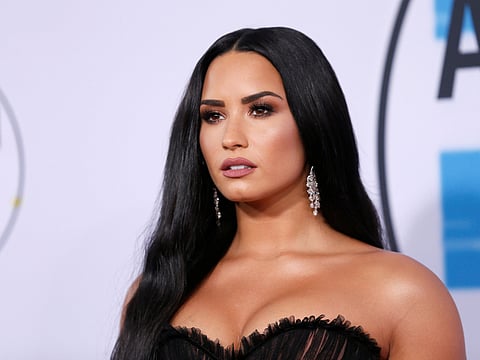 Singer and actress Demi Lovato.