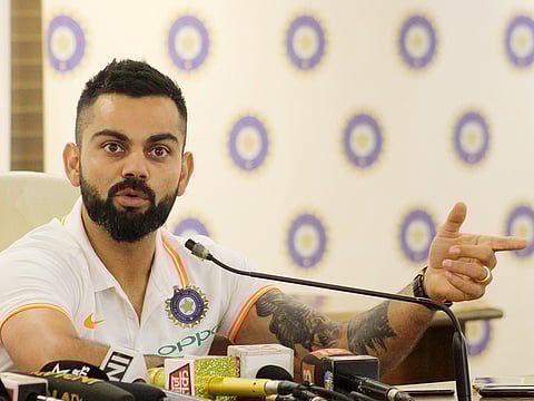 India's captain Virat Kohli.
