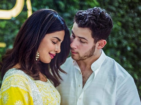 Priyanka Chopra and Nick Jonas.
