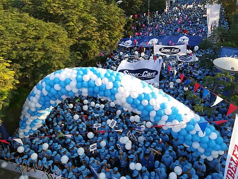 The event raised hundreds of thousands of dirhams by way of participation fees