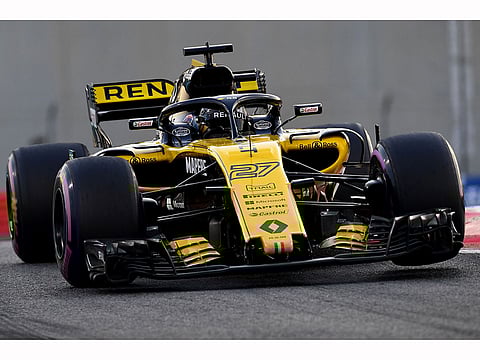 Renault's German driver Nico Hulkenberg.