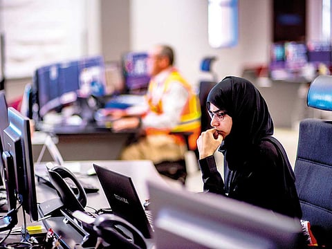 Maithaa Al Rumaithi has been with Eithad Rail for six months and her daily tasks entail several different and challenging aspects.