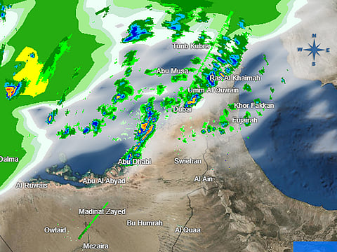 National Center of Meterology predicts high waves and precipitation over much of the Emirates