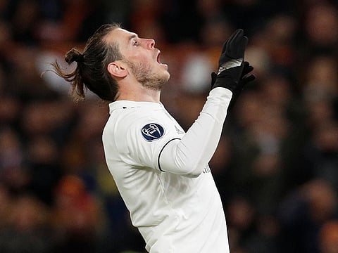 Real Madrid's Gareth Bale.
