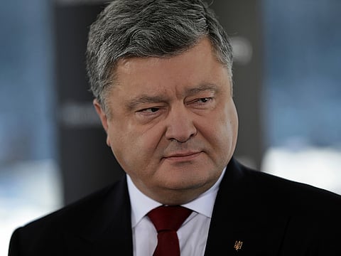 Petro Poroshenko, Ukraine's president.