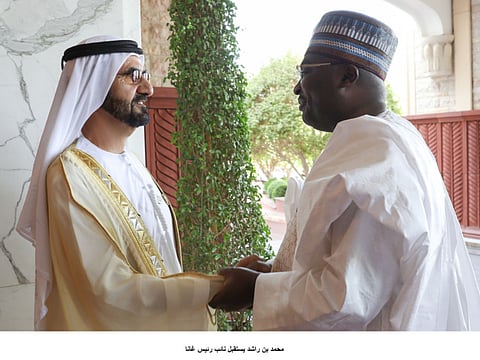 Mohammad receives Ghana’s Vice President