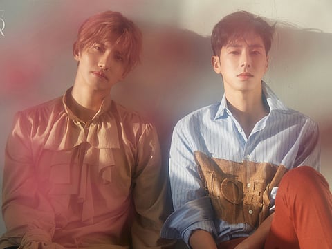 Changmin and Yunho of TVXQ!.