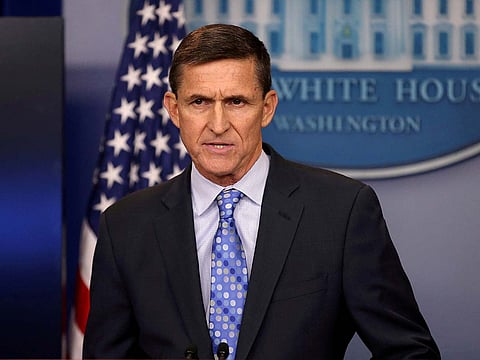 Former U.S. National Security Adviser General Michael Flynn.