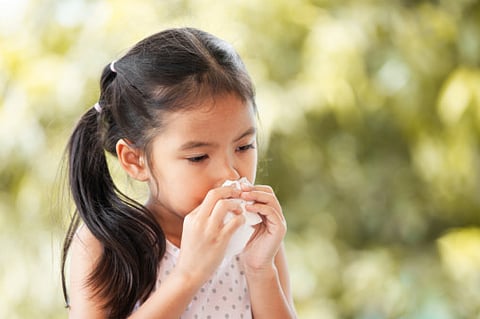 To a child suffering from cold and cough, offer plenty of fluids to keep them well hydrated