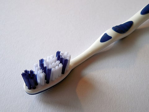 Toothbrush. For illustrative purposes only.