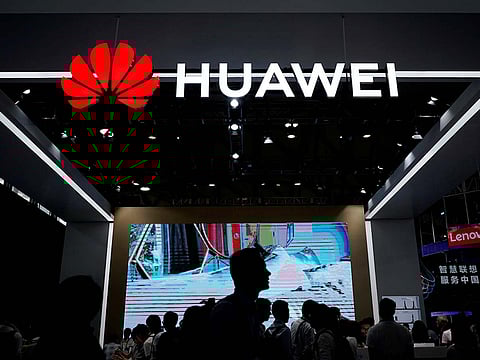 Chinese tech giant Huawei, one of the biggest makers of smartphones and switching equipment, said Friday its revenue rose 9.9% in the first nine months of this year.