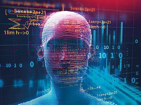 Facial recognition technology. For illustrative purposes only.