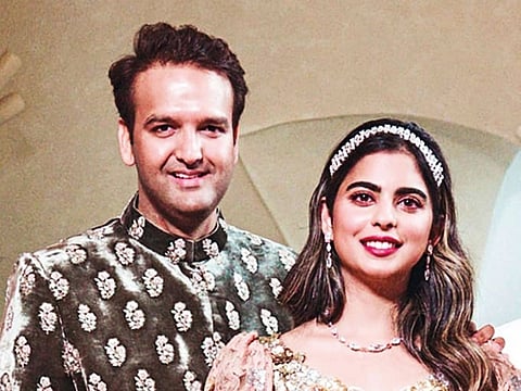 Anand Piramal and Isha Ambani