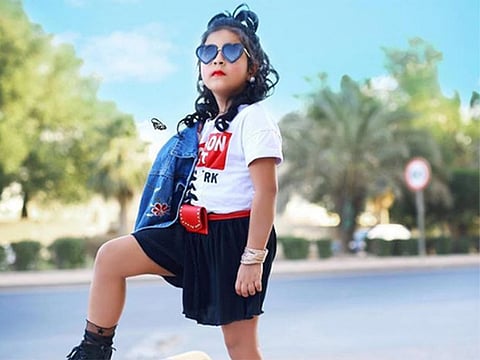 Alzain Borashed famous child on social media