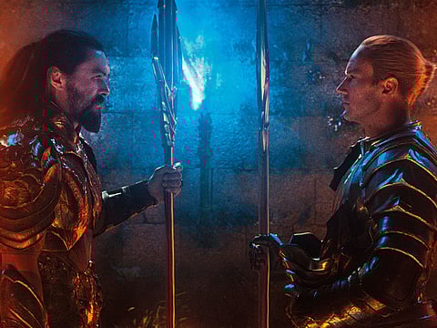 Jason Momoa and Patrick Wilson