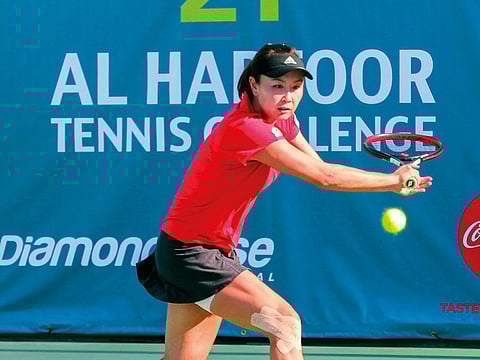 China’s Peng Shuai is the lone non-seeded woman in the quarters. She plays Tatjana Maria of Germany today evening.