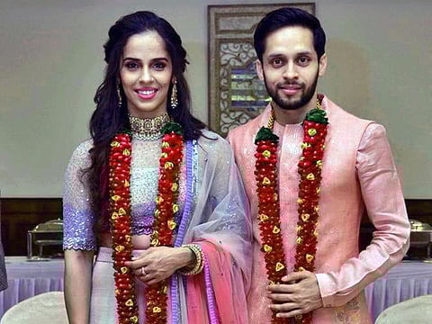 Saina Nehwal and Parupalli Kashyap
