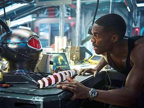 Yahya Abdul-Mateen II as Black Manta in ‘Aquaman.