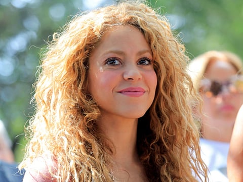 Colombian singer Shakira.