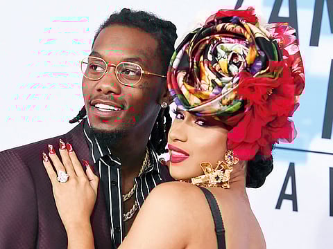Offset and Cardi B.