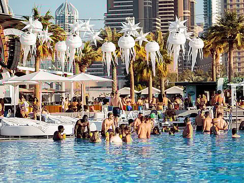 Dubai beach club apologises after pool incident