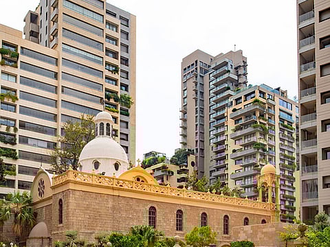 A view of Beirut, Lebanon
