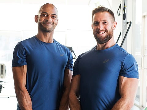 Aaron Small and Anthony White from Smart Fitness