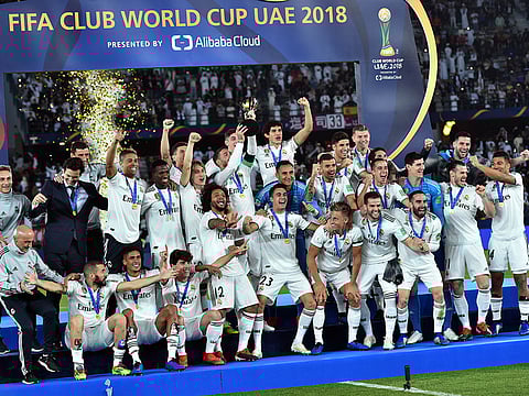 Winners of  the Fifa Club World Cup, Real Madrid