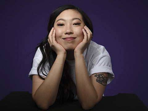 Actress-rapper Awkwafina.