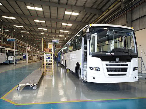 Ashok Leyland's plant at RAKEZ manufactures up to 3,000 buses annually