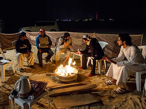A ban on camping outside houses in residential areas in Kuwait, prompted by an outbreak of the coronavirus, is still in force.