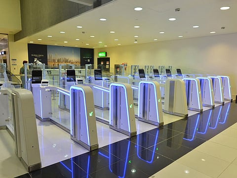 Smart gates at Dubai airports