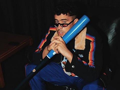 Rapper Bad Bunny.