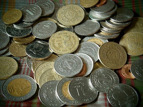 Philippine peso coins