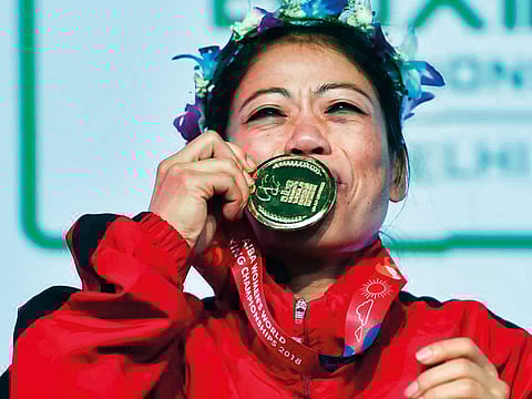 After capturing her sixth gold medal at the World Championships, Mary Kom has now set targets on the 2020 Tokyo Olympics and said that she is focussed on qualifying for the Games.