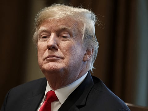 US President Donald Trump