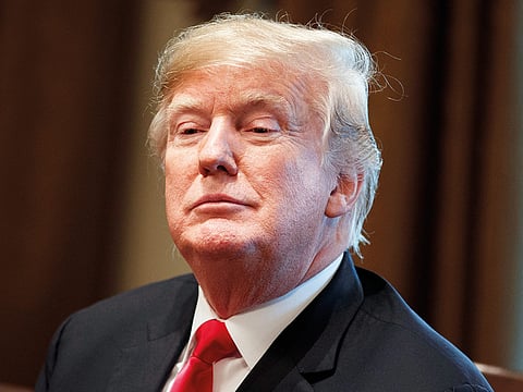 US President Donald Trump