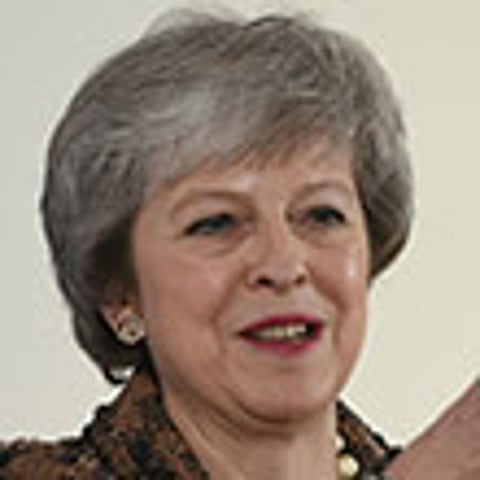 British Prime Minister Theresa May.