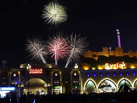 File photo of fireworks in Global Village. Picture used for illustrative purposes only.