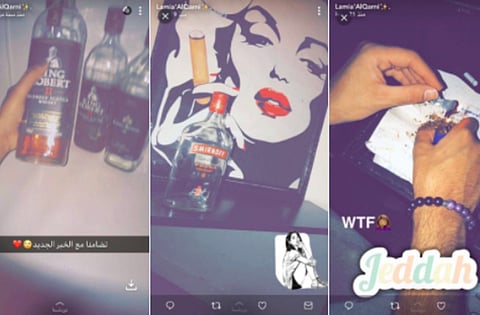 Woman arrested for posting pictures of alcohol, porn