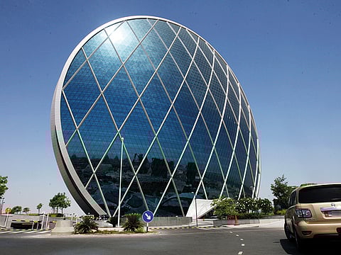 The Aldar headquarters at Al Raha beach in Abu Dhabi.