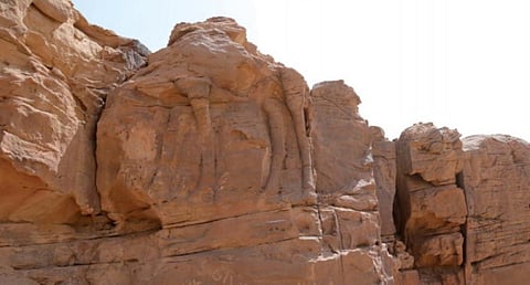2,000-year-old sculpture found in Saudi desert