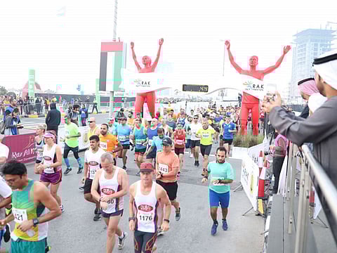Running the RAK Half Marathon unprepared