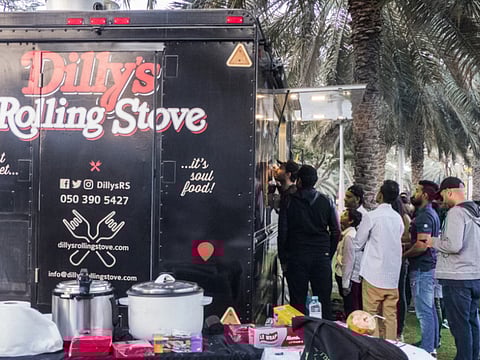 Dubai food truck serves a side of rock’n’roll