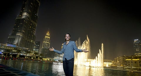 Daily Deuce: Caroline Garcia experiences Dubai Fountain